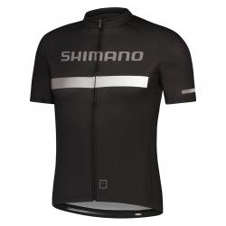 Shimano Logo S.s. Jersey Black L - Cykel t-shirt