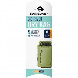 Big River Dry Bag - 3 Litre Apple Green - Apple grøn - Vandtæt opbevaring - sea to summit