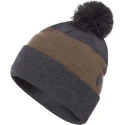 Black Diamond Pom Beanie - Smoke/Walnut - Hue Black Diamond Pom Beanie - Smoke/Walnut - Hue