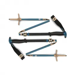 Black Diamond Traverse Compactor Ski Poles - Creek Blue 135 cm - Skistave
