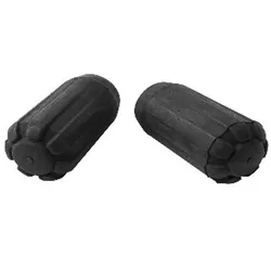 Black Diamond Z-Pole Rubber Tip Protectors dutter, dupsko, gummifødder til vandrestave (2 stk.) Black Diamond Z-Pole Rubber Tip Protectors dutter, dupsko, gummifødder til vandrestave (2 stk.)