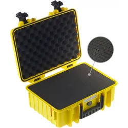 B&W Outdoor Cases BW Outdoor Cases Type 4000 YEL SI (pre-cut foam) - Kuffert