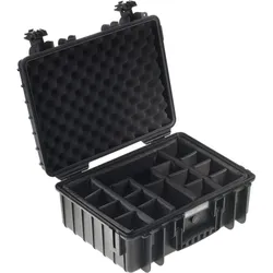 B&W Outdoor Cases BW OUTDOOR CASES TYPE 5000 BLK RPD - DIVIDER SYSTEM - Kuffert B&W Outdoor Cases BW OUTDOOR CASES TYPE 5000 BLK RPD - DIVIDER SYSTEM - Kuffert