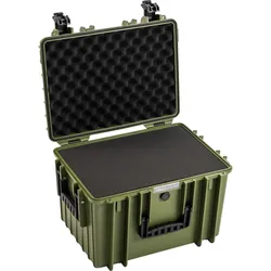 B&W Outdoor Cases BW Outdoor Cases Type 5500 / Bronze green (pre-cut foam) - Kuffert