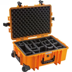 B&W Outdoor Cases BW OUTDOOR CASES TYPE 6700 ORA RPD (DIVIDER SYSTEM - Kuffert
