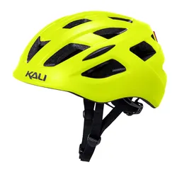 Kali Central Mat Gul 54-58cm S/m - Cykelhjelm