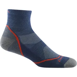 Darn Tough Light Hiker 1/4 Lightweight With Cushion Denim Xl - Strømper - Str XL - Str L Darn Tough Light Hiker 1/4 Lightweight With Cushion Denim Xl - Strømper - Str XL - Str L