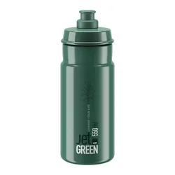 Elite Bottle Jet Green Dark Gr White Logo 550ml - Drikkeflaske Elite Bottle Jet Green Dark Gr White Logo 550ml - Drikkeflaske