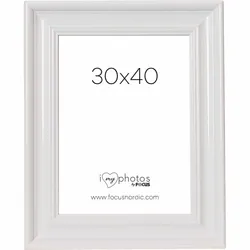 Focus Charleston White 30x40 - Ramme Focus Charleston White 30x40 - Ramme
