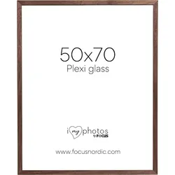Focus Soul Walnut veneer 50X70 Plexi - Ramme Focus Soul Walnut veneer 50X70 Plexi - Ramme