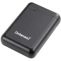 Intenso Powerbank XS10000 10.000 mAh USB-A/USB-C inkl. USB-C kabel - Sort - Powerbank