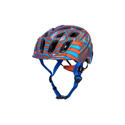 Kali Chakra Child Lighted Appelsin/blå 48-54cm - Cykelhjelm