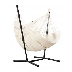 La Siesta Fiji Organic Hammock Chair with Stand - Hængekøje La Siesta Fiji Organic Hammock Chair with Stand - Hængekøje