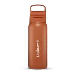 LifeStraw Go 2.0 Stainless Steel Water F - Kyoto Orange - Str. .7L - Vandfilter