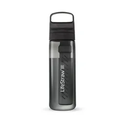 LifeStraw Go 2.0 Water Filter Bottle 22o - Nordic Noir - Str. .65L - Vandfilter