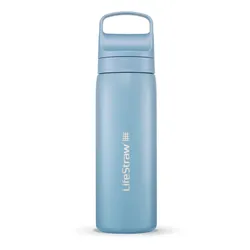 LifeStraw Go Series Stainless Steel Wate - Icelandic Blue - Str. .5L - Drikkeflaske LifeStraw Go Series Stainless Steel Wate - Icelandic Blue - Str. .5L - Drikkeflaske