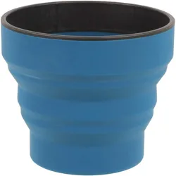 Lifeventure Silicone Ellipse Fleximug, Navy Blue - Kop