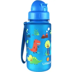 Littlelife Water Bottle, Dinosaurs, 400ml - Drikkeflaske Littlelife Water Bottle, Dinosaurs, 400ml - Drikkeflaske
