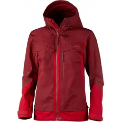 Lundhags Authentic Ws Jacket - Red/Dk Red - Str. XS - Skaljakke Lundhags Authentic Ws Jacket - Red/Dk Red - Str. XS - Skaljakke
