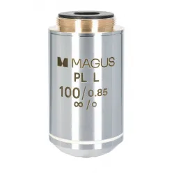 MAGUS 100PLL 100?/0.85 Plan L WD 0.40mm Objective - Tilbehør til mikroskop