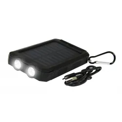 Noname Outdoor powerbank 10.000 mAh med solcellepanel på 1,5 W Noname Outdoor powerbank 10.000 mAh med solcellepanel på 1,5 W