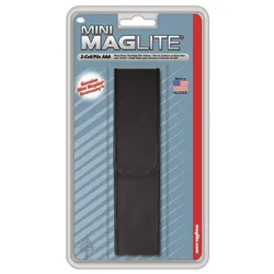 Maglite Mini AAA nylon hylster sort til sikker lommelygte opbevaring Maglite Mini AAA nylon hylster sort til sikker lommelygte opbevaring