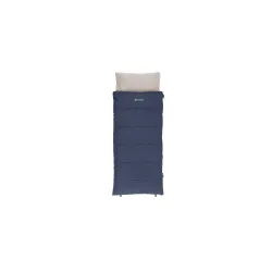 Outwell Contour Junior Deep Blue - Left Side Zipper - Sovepose Outwell Contour Junior Deep Blue - Left Side Zipper - Sovepose