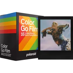 Polaroid Go Film Double Pack 16 photos - Black Frame - Tilbehør til kamera Polaroid Go Film Double Pack 16 photos - Black Frame - Tilbehør til kamera