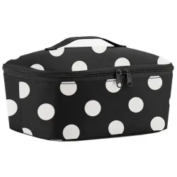 Reisenthel Coolerbag M Pocket - Dots White - Køletaske Reisenthel Coolerbag M Pocket - Dots White - Køletaske