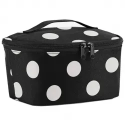 Reisenthel Coolerbag S Pocket - White Dots - Køletaske Reisenthel Coolerbag S Pocket - White Dots - Køletaske