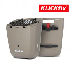 Shad Daily Bike Box 20l Cream (klickfix Rail) - Cykeltaske Shad Daily Bike Box 20l Cream (klickfix Rail) - Cykeltaske