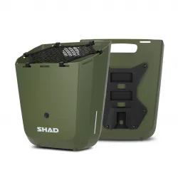 Shad Daily Bike Box 20l Green (klickfix Adap.) - Cykeltaske Shad Daily Bike Box 20l Green (klickfix Adap.) - Cykeltaske