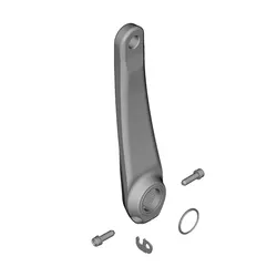 Shimano L.h. Crank Arm 175mm Fc-m8100 Deore Xt - Cykelpedalarm