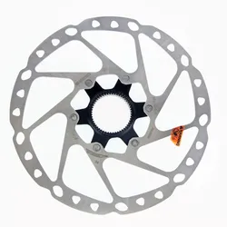 Shimano Rotor 180mm Center Lock Int. Sm-rt64 W/lring & Magnet - Cykel bremseskive