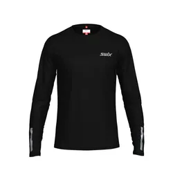 Swix Pace Nts Long Sleeve Baselayer Top M - Black - Str. L - Undertrøje Swix Pace Nts Long Sleeve Baselayer Top M - Black - Str. L - Undertrøje