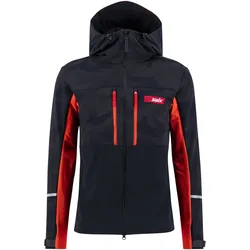 Swix Surmount Soft Shield Jacket M - Black/Fiery Red - Str. M - Jakke Swix Surmount Soft Shield Jacket M - Black/Fiery Red - Str. M - Jakke