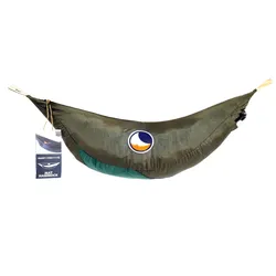 Ticket To The Moon Mat Hammock - Army Green - Str. 325 x 170 cm - Hængekøje Ticket To The Moon Mat Hammock - Army Green - Str. 325 x 170 cm - Hængekøje