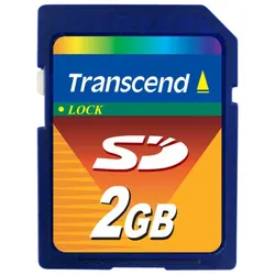 Transcend Secure Digital SD 45X 2GB - Hukommelseskort Transcend Secure Digital SD 45X 2GB - Hukommelseskort
