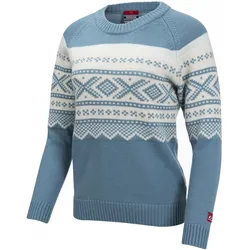 Ulvang Marius Roundneck Ws - Smoke Blue/Vanilla/Hint of Mint - Str. L - Striktrøje Ulvang Marius Roundneck Ws - Smoke Blue/Vanilla/Hint of Mint - Str. L - Striktrøje