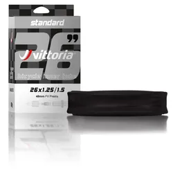 Vittoria Slange Standard 29x2.50/3.0 Presta 48mm - Cykelslange Vittoria Slange Standard 29x2.50/3.0 Presta 48mm - Cykelslange